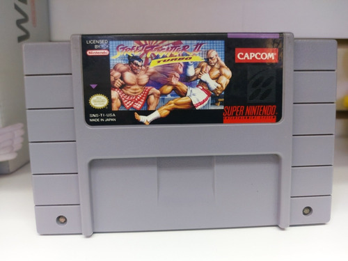 Street Fighter 2 Turbo Original Snes Supernintendo 