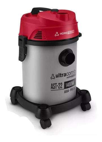 Aspiradora Ultracomb Ast-22 Hometech Agua Y Polvo 1400w 22l