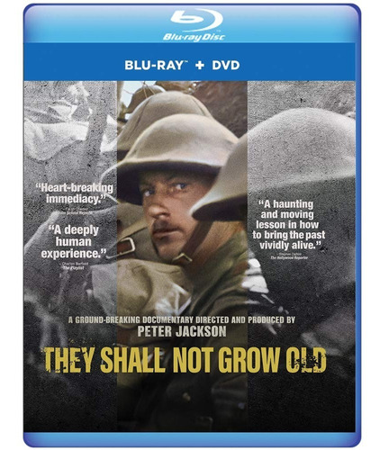 Blu-ray + Dvd They Shall Not Grow Old Jamas Llegaran A Viejo