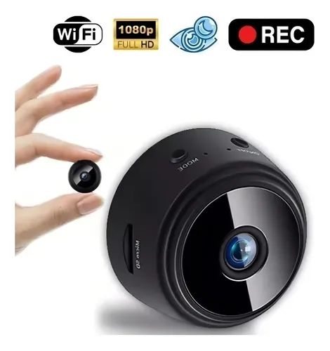 Super Câmera Espiã Wifi Mini A9aapp Conecta Ao Seu Celular Cor Preto Menor preço em Super Câmera Espiã Wifi Mini A9aapp Conecta Ao Seu Celular Cor Preto