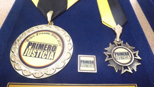 Condecoraciones Estuche Medalla Barras @gradocenter