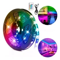 Comprar Tira Led 5050 Luz Rgb 5m Usb Bluetooth Con Control Remoto