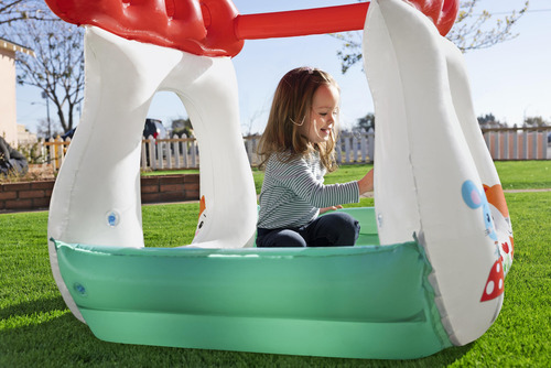 Hongo Inflable Con Pelotas 2 Fisher Price Color Mix