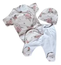 Comprar Ajuar Algodón De Algodón Pima 3 Piezas Verano