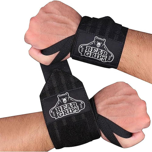 Bear Grips Extra Strength Weight Lifting Wrist Wraps | Corre