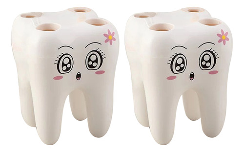 Soporte Para Cepillos De Dientes Para Niños Con Dibujos Anim