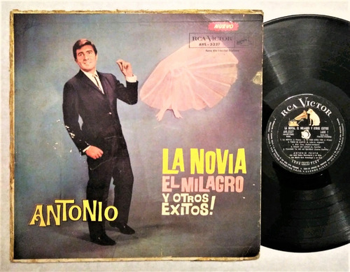 Vinilo Antonio Prieto La Novia, El Milagro Y Otros Exitos 61