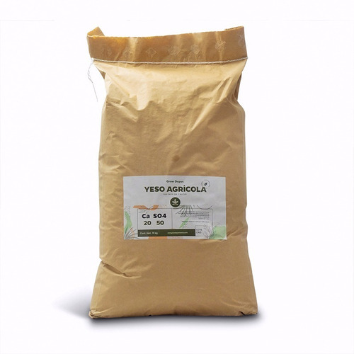 Yeso Agrícola (sulfato De Calcio) 15 Kg