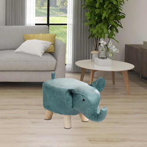 Sofá Taburete De Té Zapatos Que Cambian Taburete De Azul