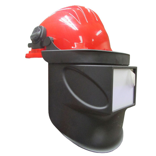 Casco Rojo 5rg Pantalla Soldar Electronica Climax 415