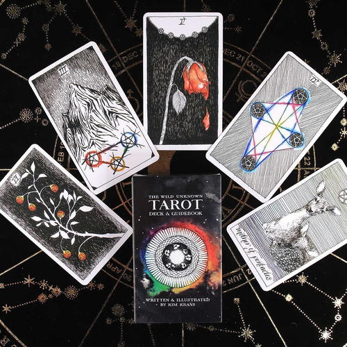 Cartas Tarot El Salvaje Desconocido - Kim Krans 78 Cartas