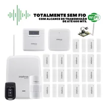 Comprar Kit Alarme Wifi Intelbras Amt 8000 Cu002F 15 Sensores E Xag 8000