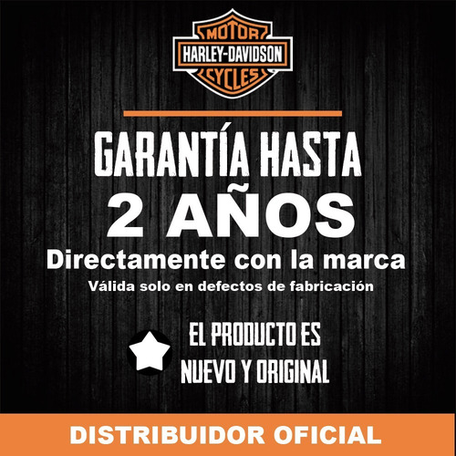 Imagen 6 de 8 de Reloj Harley Davidson American Flag Original Hombre