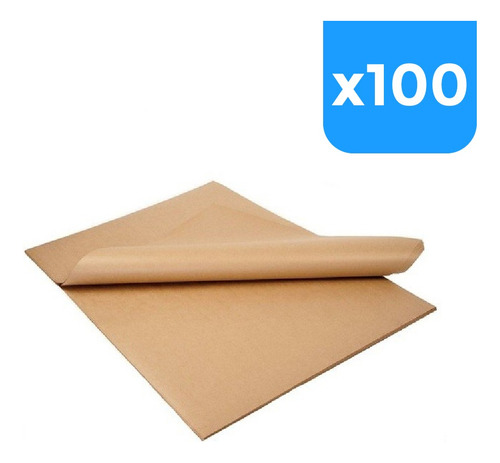 Resma De Papel Kraft Marron De 90 Gramos Tamaño Carta