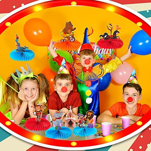 Peça Central De Mesa De Circo Com 10 Peças, Decorações De C