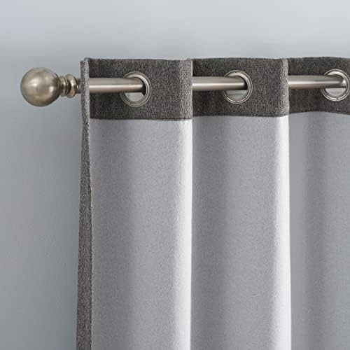 Eclipse Carter Draftstopper Cortinas De Ventana Con Ojales F