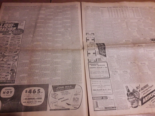 Diario La Prensa Reforma Constitucional Quilmes 1957 (Usado)