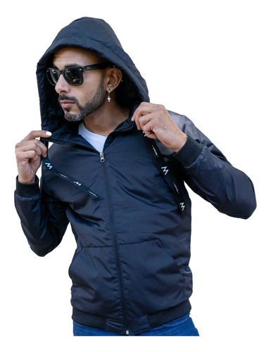 Campera Hombre Liviana Tipo Rompe Viento