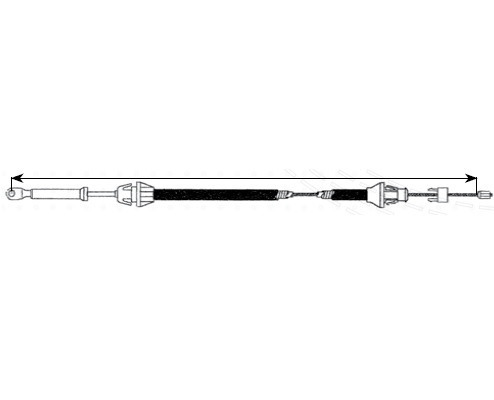 Chicote Acelerador R1500 Suburban 1989 - 1991 5.7l Diesel