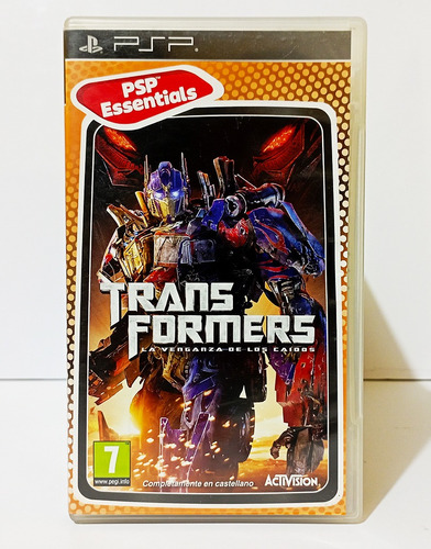 Transformers: La Venganza De Los Caídos Juego Psp Físico