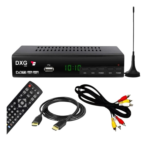 Tdt Decodificador Tv Receptor Televisor Codificado + Wifi 