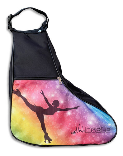 Bolso Alforja Para Patines Artísticos Funda Patinadora