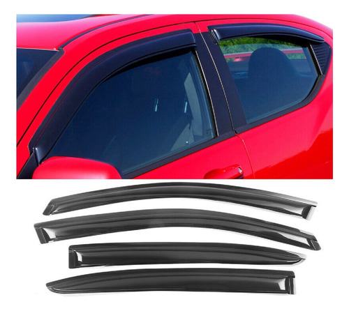 Bota Aguas Deflectores De Ventana Dodge Avenger 2008 - 2014 Negro