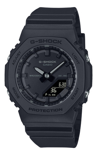 Reloj G-shock Gma-p2100bb-1acr Correa Negro