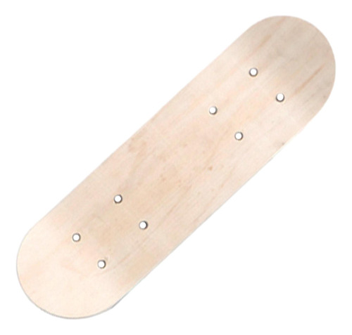 Tabla De Skate De Madera, Cubierta De 43cm Sin Ruedas