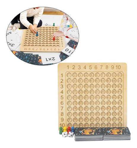 T Tablero De Multiplicación Montessori Juguetes De