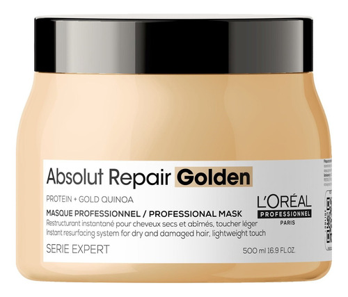 Loreal Professionel Mascarilla Absolut Repair Golden 500 Ml