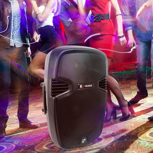 Caixa Ativa K-audio 15 Kadosh Kba15 Bluetooth Usb 350w Rms