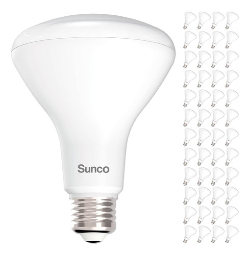 Sunco 48 Pack Br30 Bombillas Led Luces De Inundación Interio