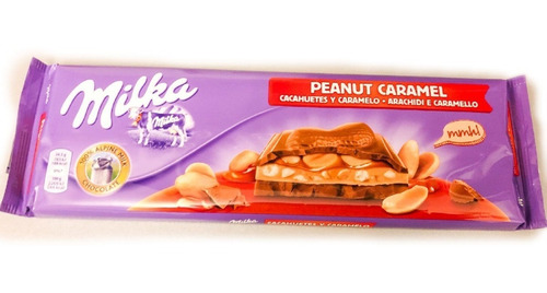 Tableta Milka Peanut Caramel 300grs - Barata La Golosineria