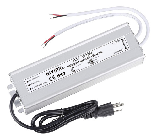 Controlador Led De 200 Watts, Suministro De Energía Im...