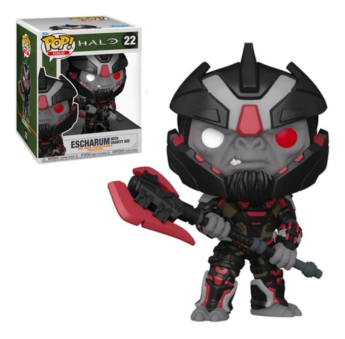 Funko Pop Halo Escharum With Gravity Axe 6in 22