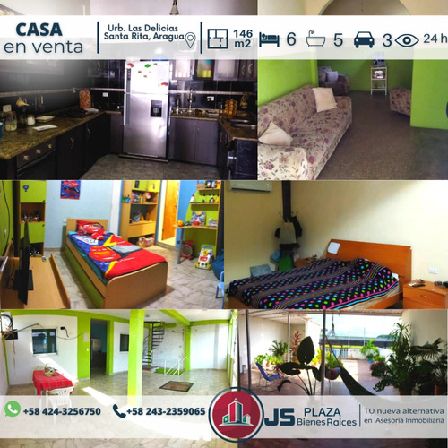 Imagen 4 de 12 de Venta De Amplia Casa / Urb Las Delicias /la Morita 04243256750