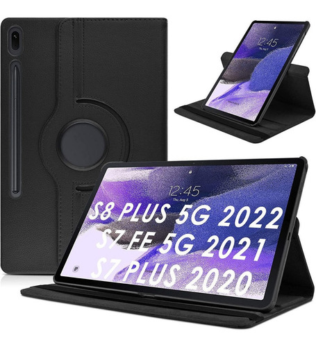 Case Funda Protector Para Galaxy Tab S7 Plus 12.4 T970 T975
