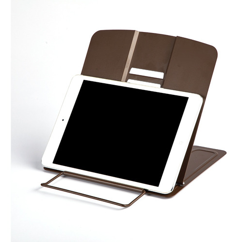 Imagen 9 de 9 de Soporte De Metal Portátil Ajustable Para Libro, 5 Ángulos