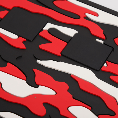 Tapete De Mesa Para Peluquero, Antideslizante, Con Estampado