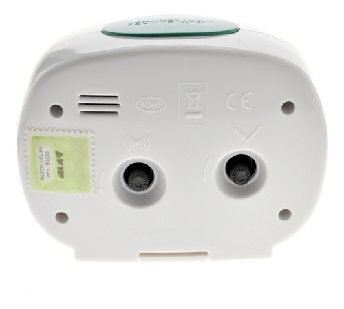 Imagen 4 de 6 de Reloj Despertador Europa Ovi Luz Led Acrílico Alarma 9007