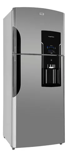 Heladera con freezer Mabe RMS1951BMXX0 color acero inoxidable con capacidad de 513.1L