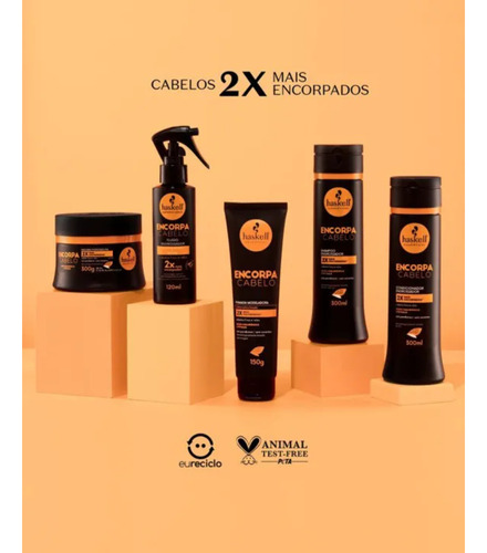 Condicionador Haskell Encorpa Cabelo 500ml