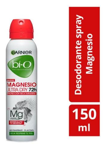 Desodorante Bio Magnesio Spray Mujer 150 Ml