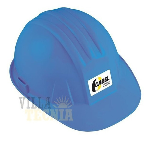 Casco De Seguridad Color Azul Protección Alto Impacto