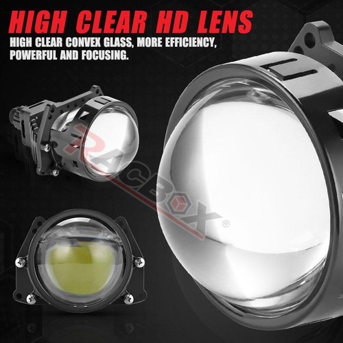 Proyector Bi-led H4 H7 9005 9006 Faros Led De 2.5 Pulgadas