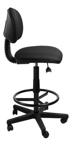Imagen 2 de 10 de Silla Tyson C/ruedas Cajera S/brazos De Oficina Diseño Full