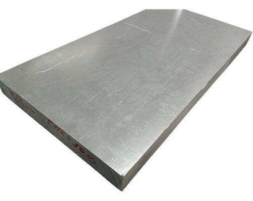 Chapa Aluminio 5052f - 1.1/2'' X 10.1/2'' X 502mm 