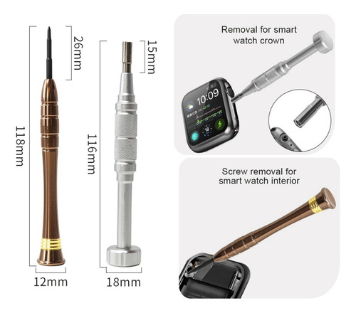 Zc Compatible Para Apple Watch Destornillador Herramientas