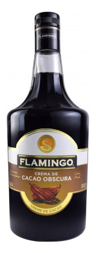 Licor De Cacao Obscura Flamingo 1000 Ml.*